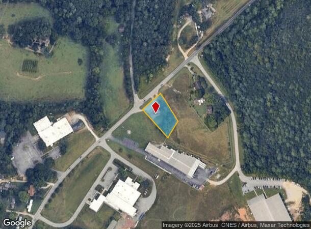  360 Cane Creek Rd, Fletcher, NC Parcel Map