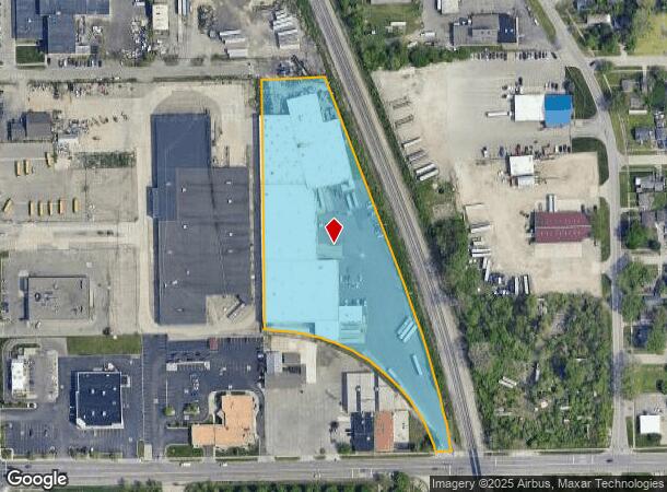  2945 Davison Rd, Flint, MI Parcel Map