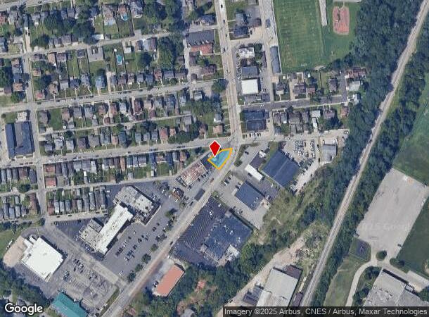  1006 Washington Ave, Carnegie, PA Parcel Map