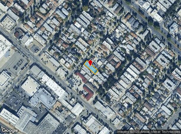  1022 Irving Ave, Glendale, CA Parcel Map