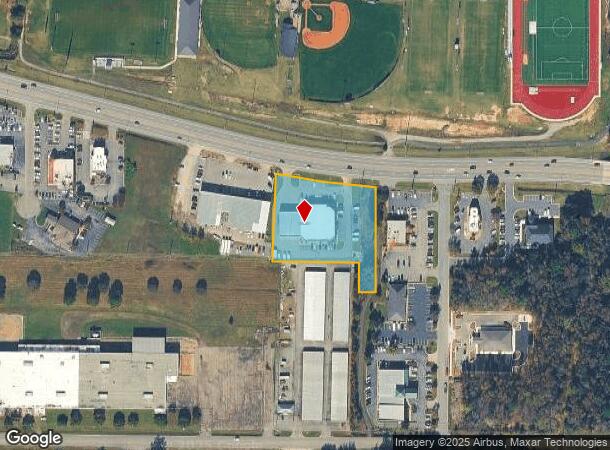 1701 W Beebe Capps Expy, Searcy, AR Parcel Map