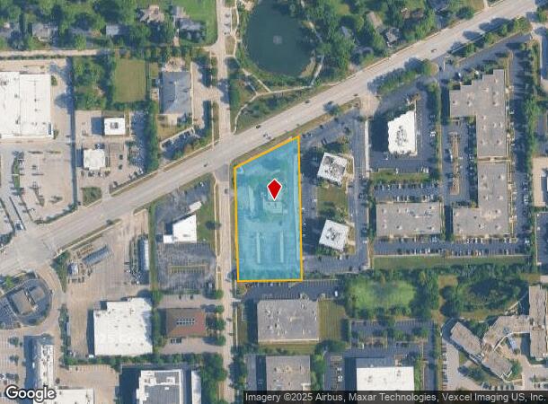 641 Plainfield Rd, Willowbrook, IL Parcel Map