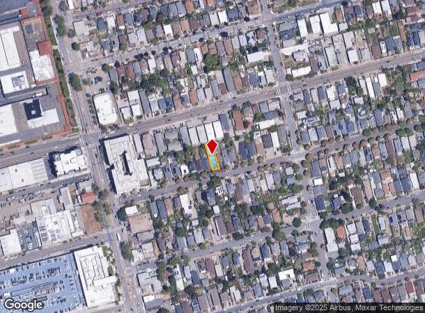 1235 Carrison St, Berkeley, CA Parcel Map