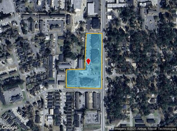  1300 Melody Ln, Valdosta, GA Parcel Map