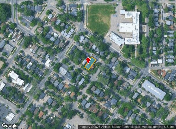 1408 W Hays St, Boise, ID Parcel Map
