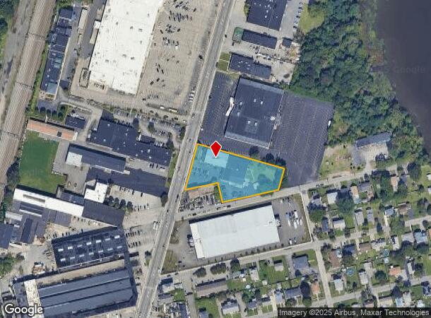  1468 Elmwood Ave, Cranston, RI Parcel Map