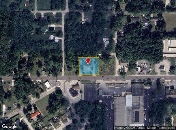 1514 E Bristol St, Elkhart, IN Parcel Map