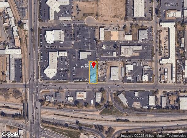  1444 E Mineral King Ave, Visalia, CA Parcel Map