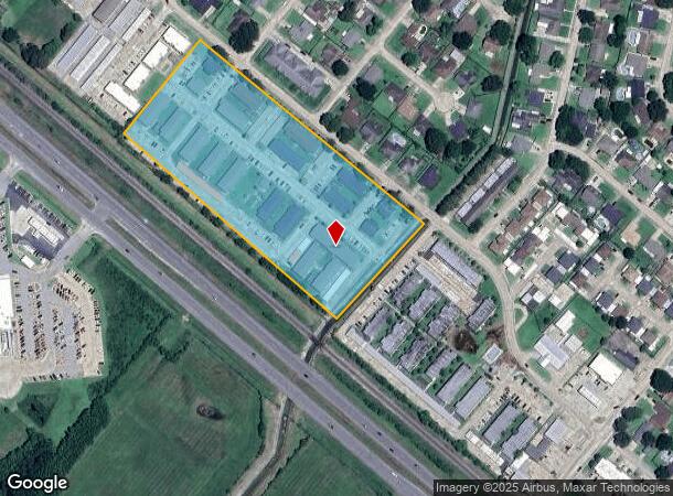 877 Ridgewood Dr, Port Neches, TX Parcel Map