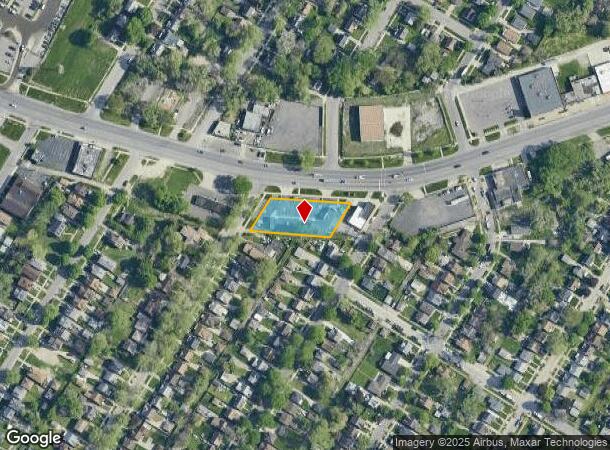  2300 S Schaefer Hwy, Detroit, MI Parcel Map