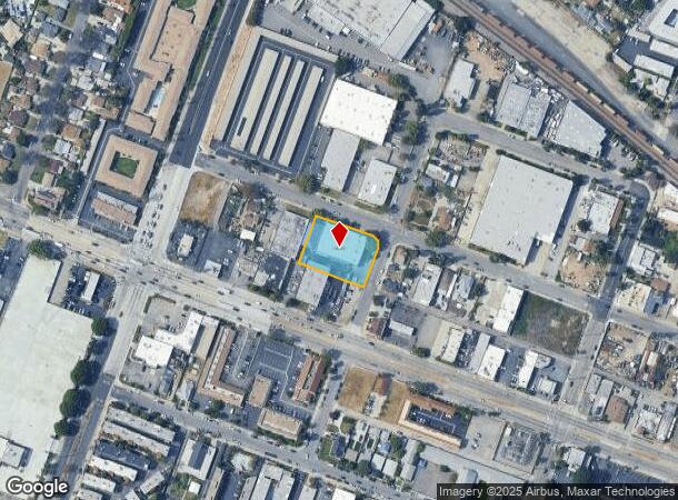 7707 Bequette Ave, Pico Rivera, CA Parcel Map