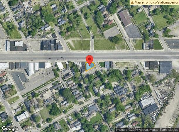  4701 Michigan Ave, Detroit, MI Parcel Map