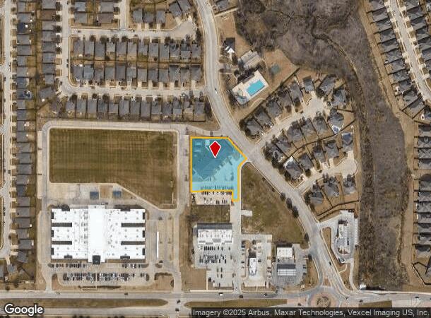 9773 Tehama Ridge Pkwy, Fort Worth, TX Parcel Map