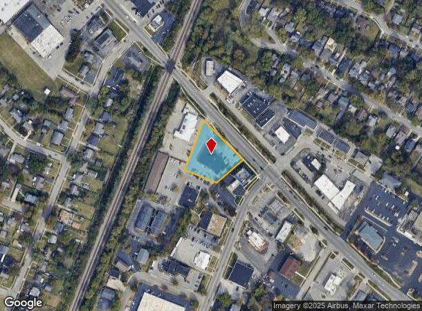  268 Southland Dr, Lexington, KY Parcel Map