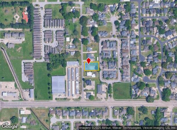 120 Huggins Rd, Lafayette, LA Parcel Map