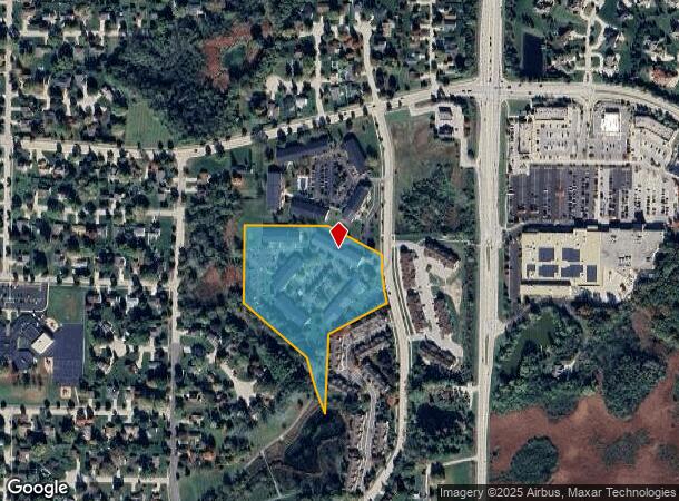  7811 S Scepter Dr, Franklin, WI Parcel Map