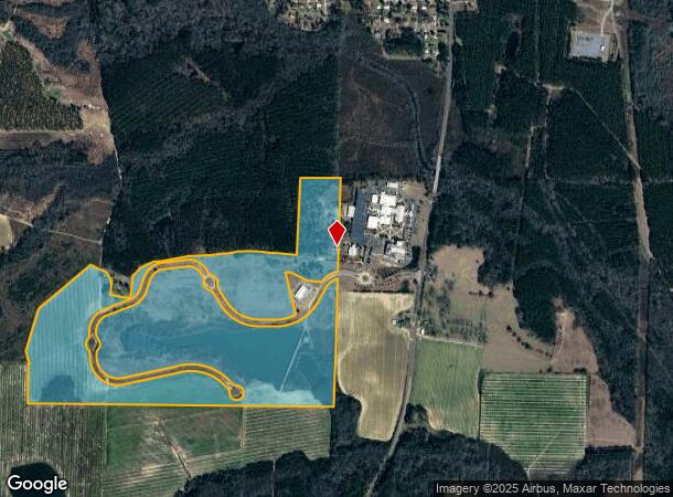 Vo Tech Rd, Fitzgerald, GA Parcel Map