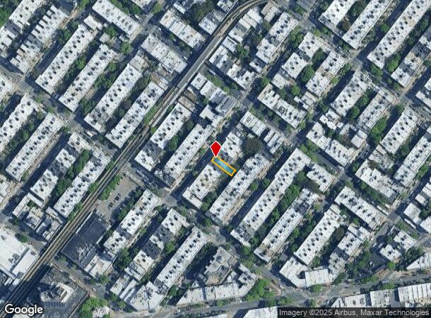 1716 Woodbine St, Ridgewood, NY Parcel Map