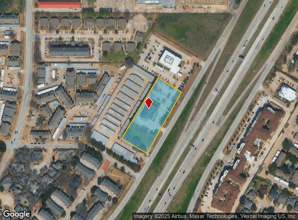  2419 Highway 121, Bedford, TX Parcel Map