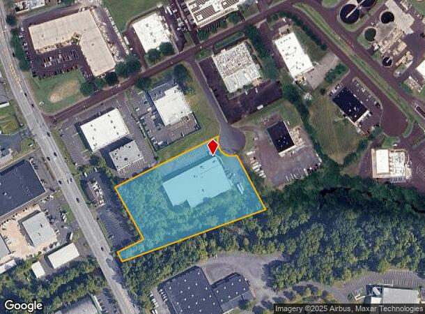 300 Enterprise Ln, Colmar, PA Parcel Map