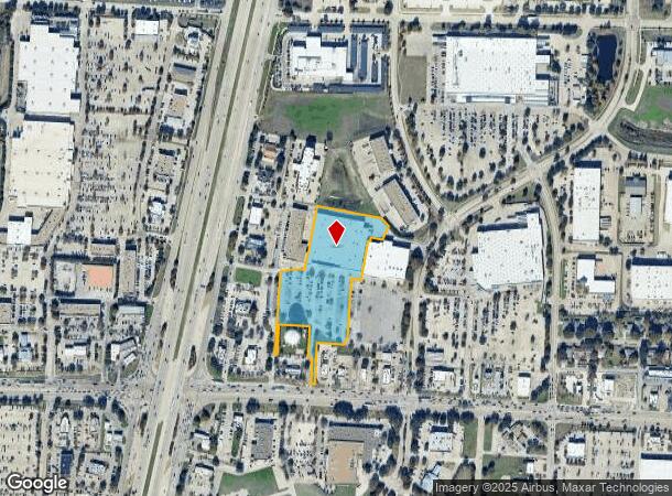 1720 W University Dr, Mckinney, TX Parcel Map