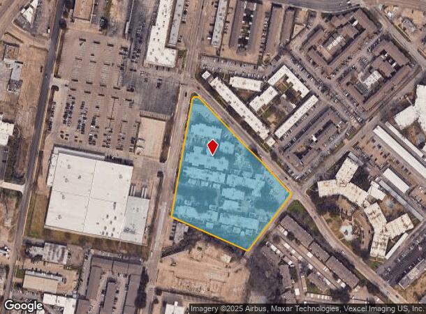 6810 Shadybrook Ln, Dallas, TX Parcel Map