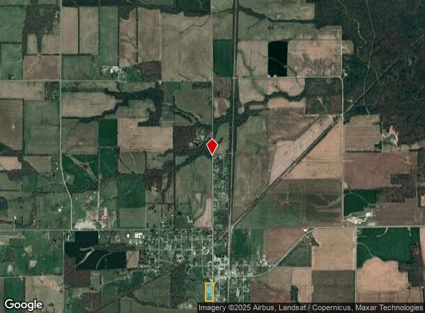  579 S Hirons St, Waltonville, IL Parcel Map