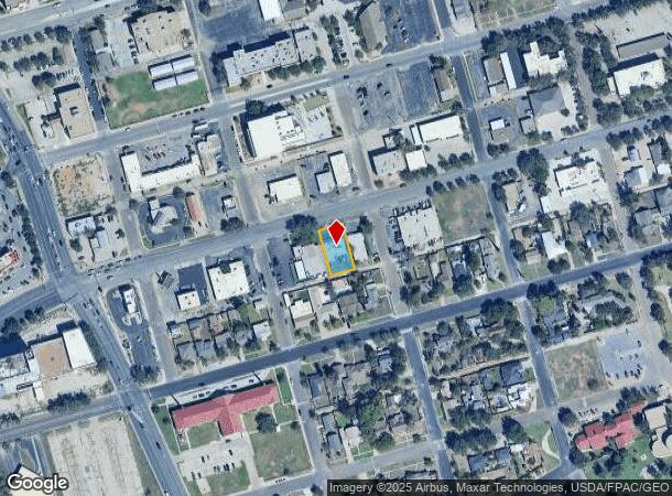  2003 W Wall St, Midland, TX Parcel Map