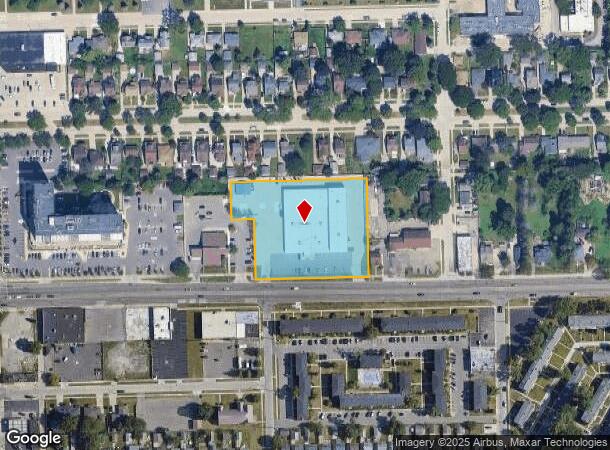 8199 E 10 Mile Rd, Center Line, MI Parcel Map