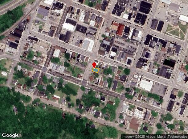  307 Mechanic St, Aurora, IN Parcel Map