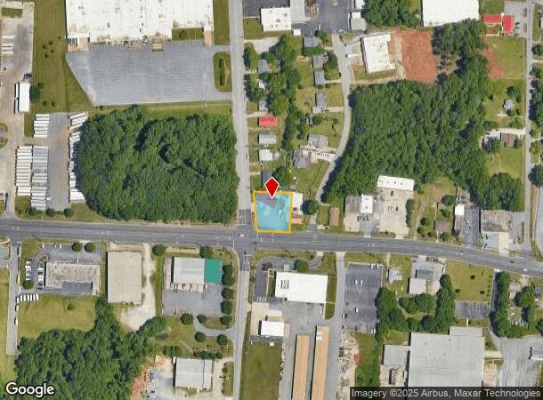 1204 W Fairfield Rd, High Point, NC Parcel Map