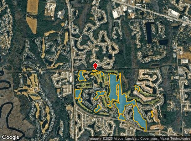  Amelia National Pkwy, Fernandina Beach, FL Parcel Map