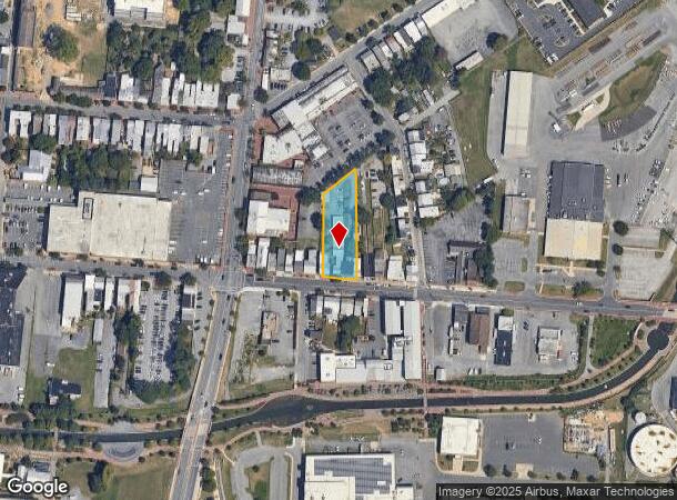  321 E Patrick St, Frederick, MD Parcel Map
