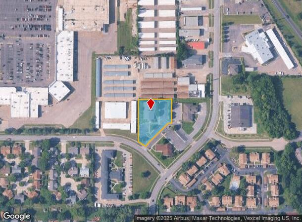 2215 Sw Westport Dr, Topeka, KS Parcel Map