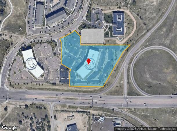 655 Space Center Dr, Colorado Springs, CO Parcel Map