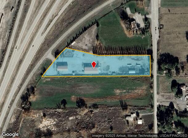 2180 I 70 Frontage Rd, De Beque, CO Parcel Map