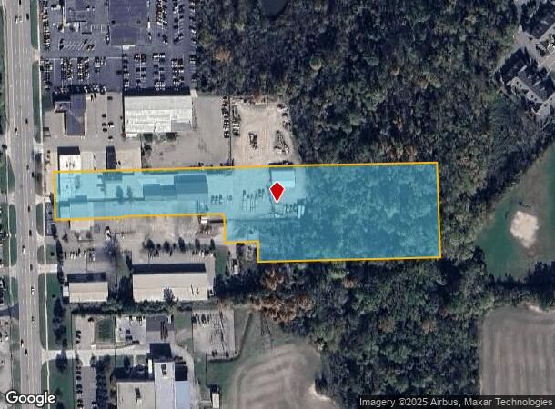  23955 Allen Rd, Woodhaven, MI Parcel Map