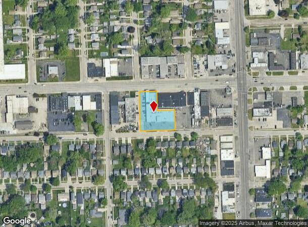  1776 E 9 Mile Rd, Hazel Park, MI Parcel Map