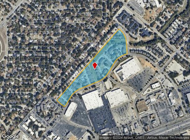  5111 Glen Ridge Dr, San Antonio, TX Parcel Map