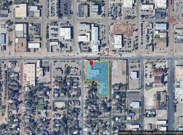  1211 19Th St, Lubbock, TX Parcel Map