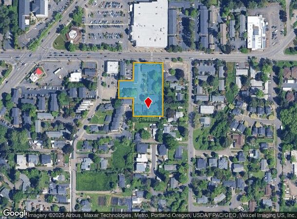  7202 Sw Garden Home Rd, Portland, OR Parcel Map