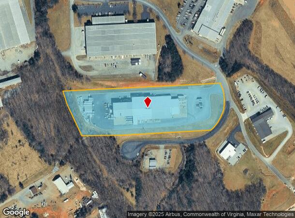 520 Weaver St, Rocky Mount, VA Parcel Map