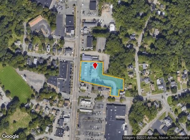  590 Washington St, Stoughton, MA Parcel Map