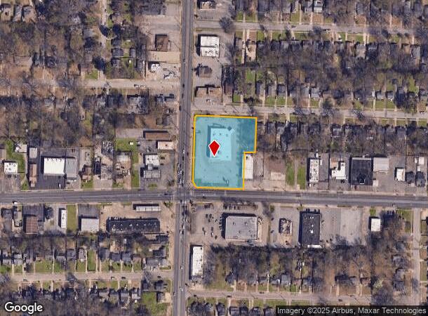  3502 Park Ave, Memphis, TN Parcel Map