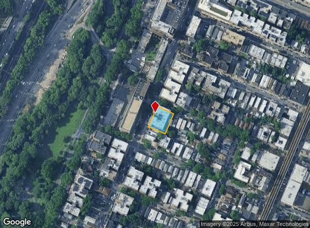 4118 Carpenter Ave, Bronx, NY Parcel Map