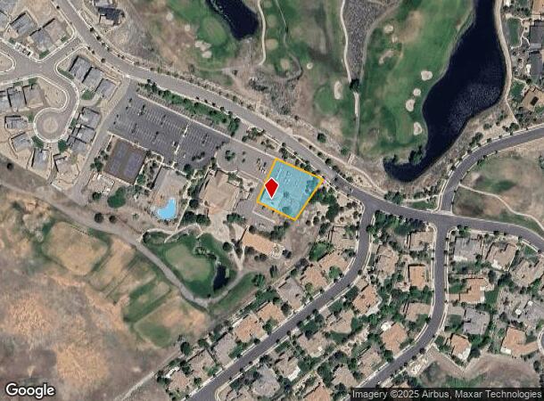  488 Mountain Meadow Dr, Genoa, NV Parcel Map