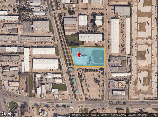  10909 Grissom Ln, Dallas, TX Parcel Map