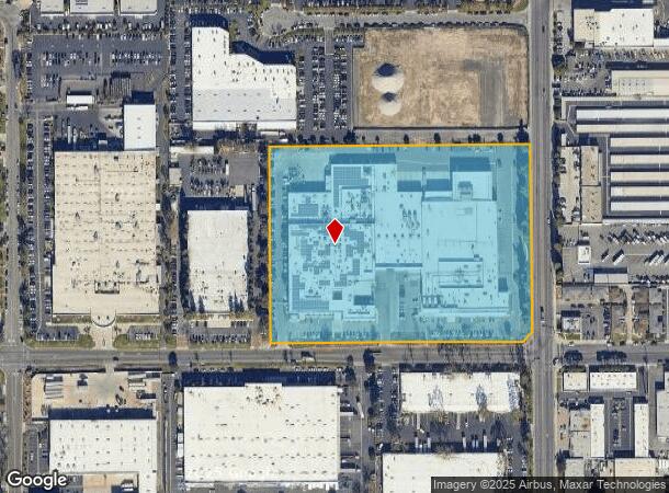  7351 Orangewood Ave, Garden Grove, CA Parcel Map