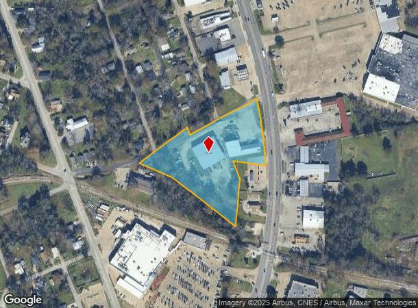  307 N Timberland Dr, Lufkin, TX Parcel Map