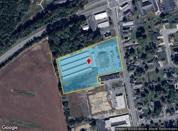  701 N Bridge St, Elkton, MD Parcel Map